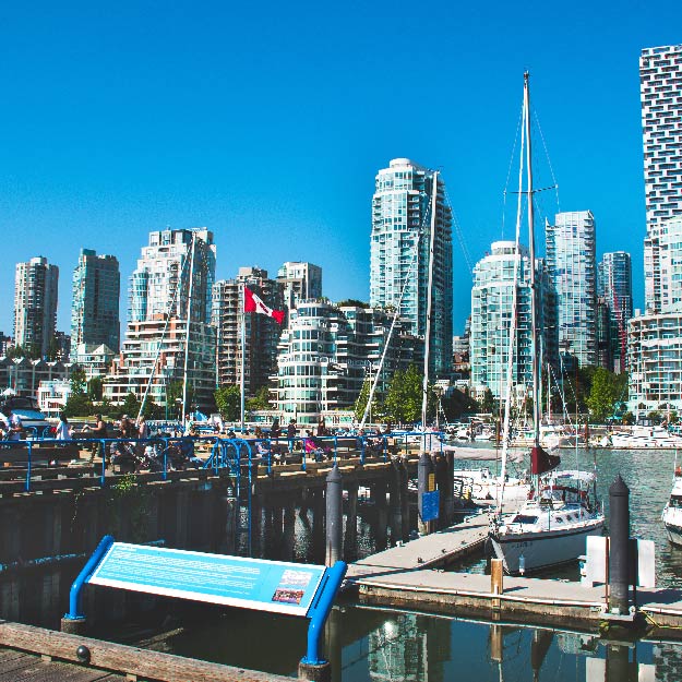 the phto of Granville Island