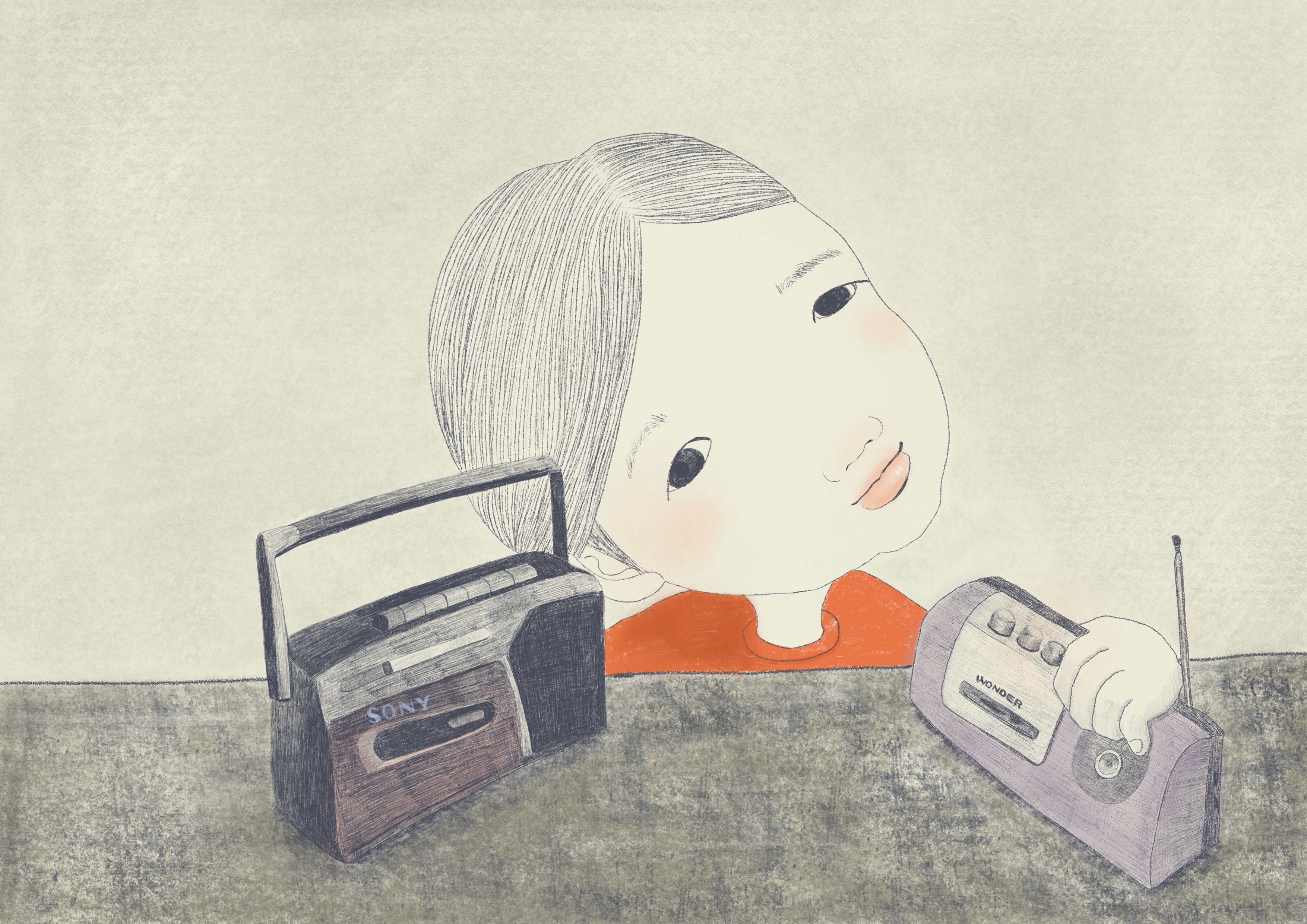 Illustration- Childhood memories